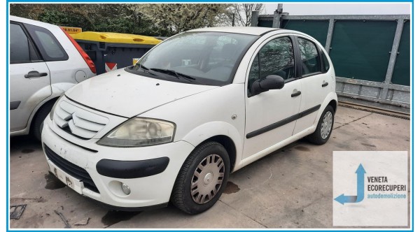 CITROEN C3 2a Serie  del 2008 parti usate e ricambi - Tipo Motore HFX
