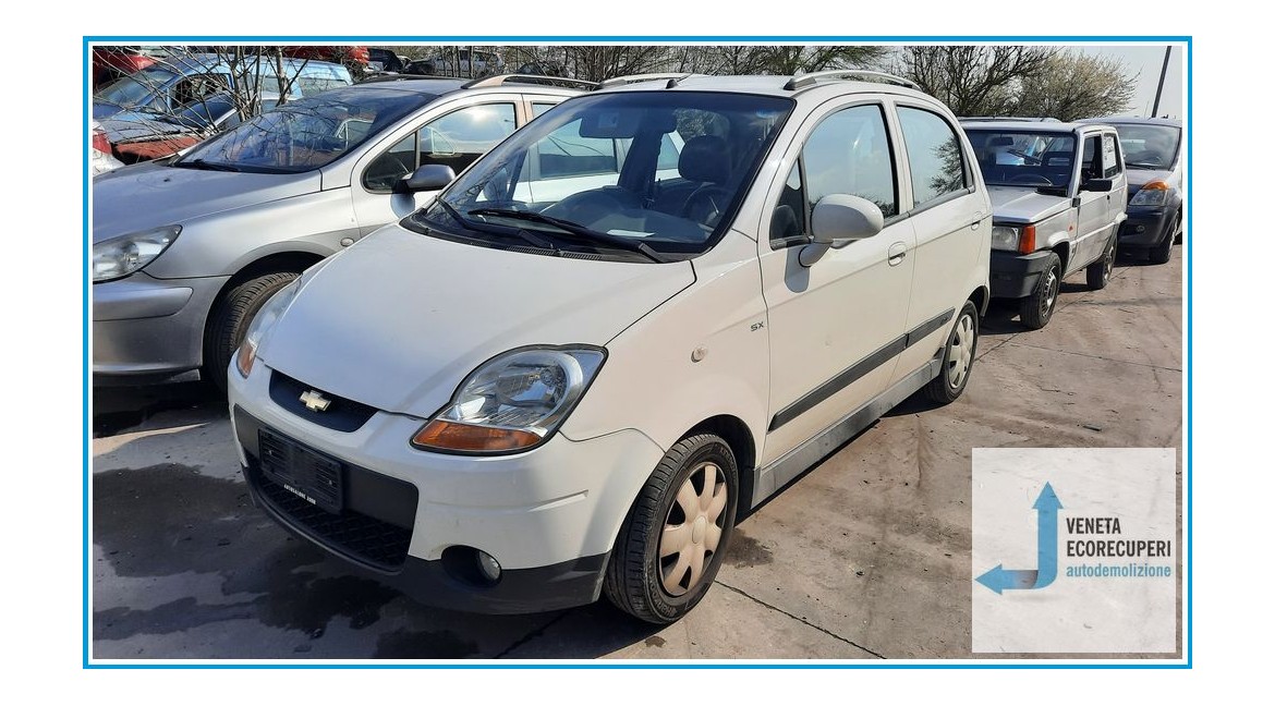 CHEVROLET (DAEWOO) MATIZ M200 del 2008 parti usate e ricambi - Tipo Motore B10S1