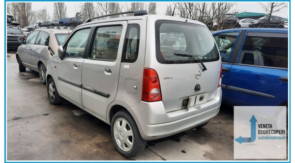 OPEL AGILA H00 del 2003 parti usate e ricambi - Tipo Motore Z12XE