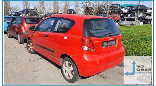 CHEVROLET (DAEWOO) KALOS T200 del 2006 parti usate e ricambi - Tipo Motore B12S1