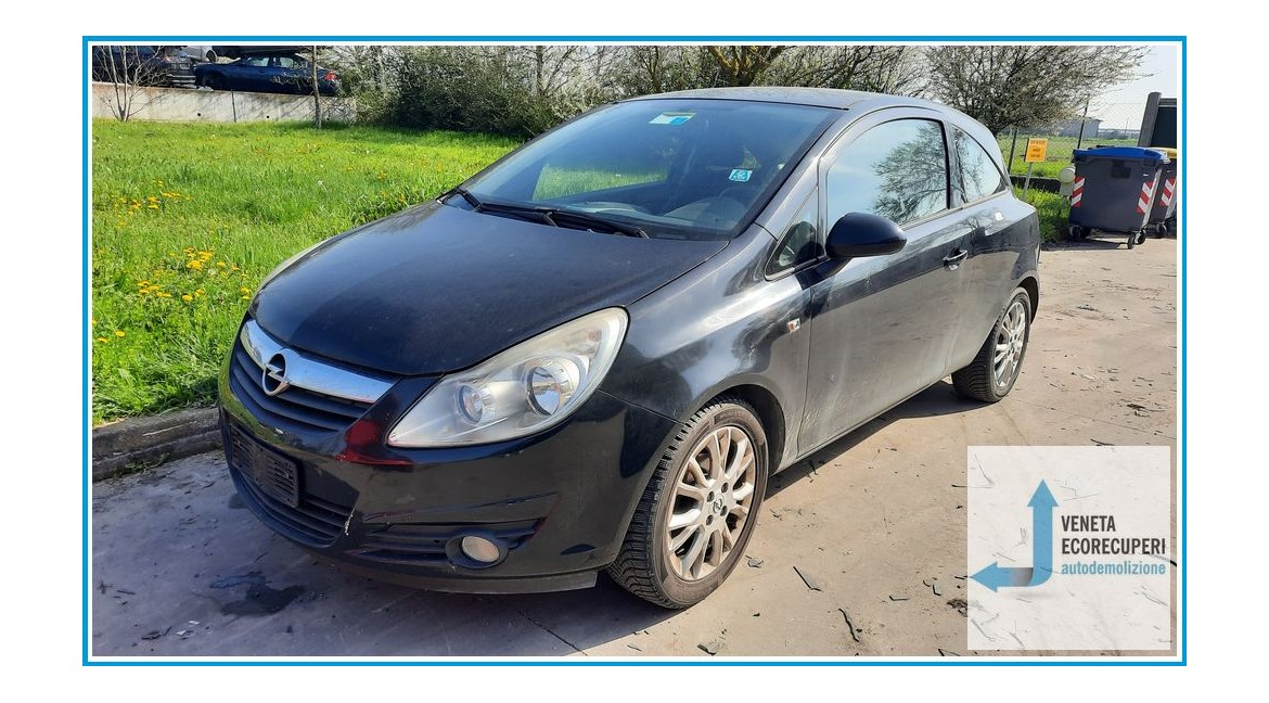 OPEL CORSA S07 del 2009 parti usate e ricambi - Tipo Motore Z12XEP