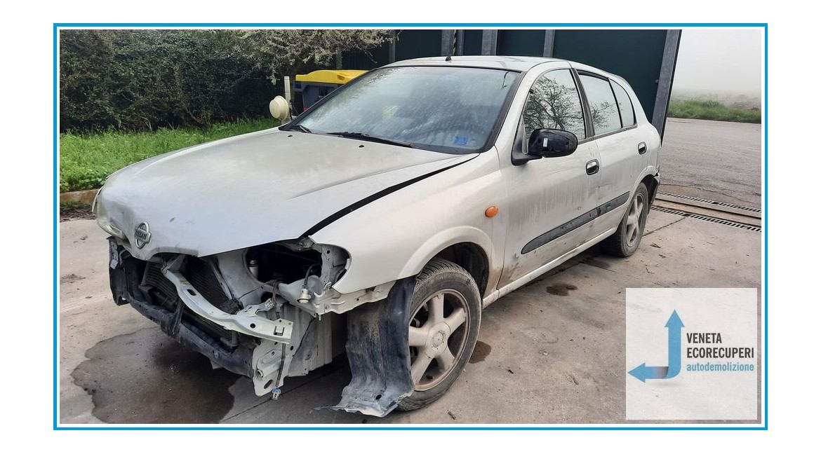 NISSAN ALMERA N16E del 2002 parti usate e ricambi - Tipo Motore QG15