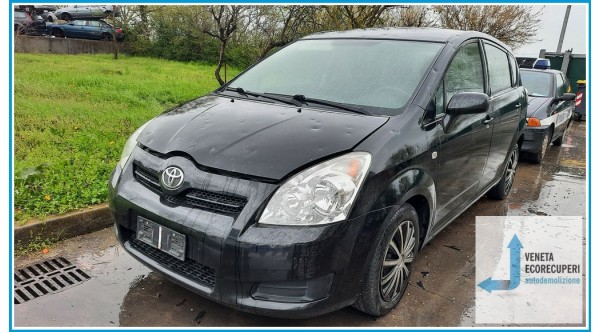TOYOTA COROLLA VERSO  del 2008 parti usate e ricambi - Tipo Motore 3ZZFE