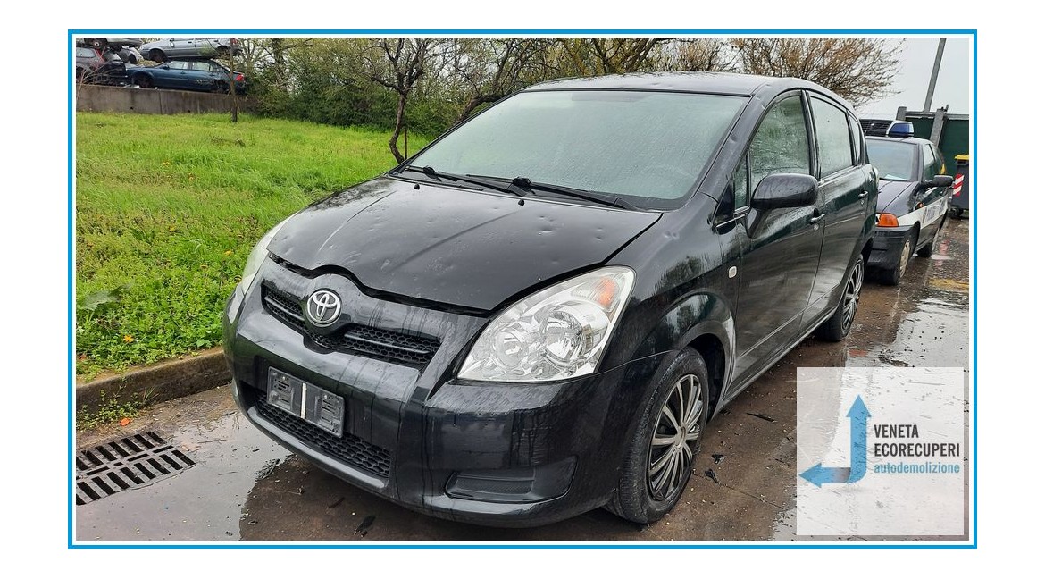 TOYOTA COROLLA VERSO  del 2008 parti usate e ricambi - Tipo Motore 3ZZFE
