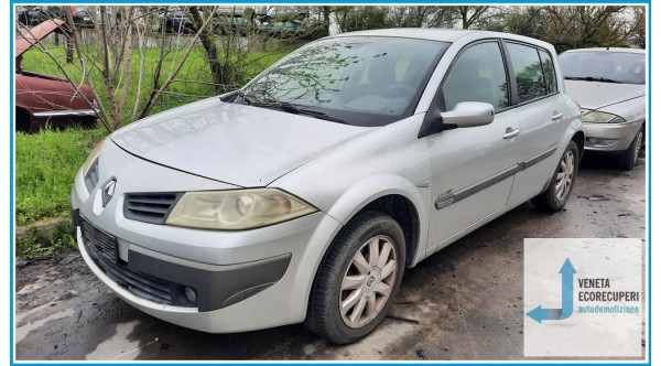 RENAULT MEGANE 2a Serie  del 2008 parti usate e ricambi - Tipo Motore K9KP7