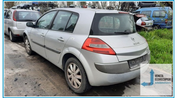RENAULT MEGANE 2a Serie  del 2008 parti usate e ricambi - Tipo Motore K9KP7