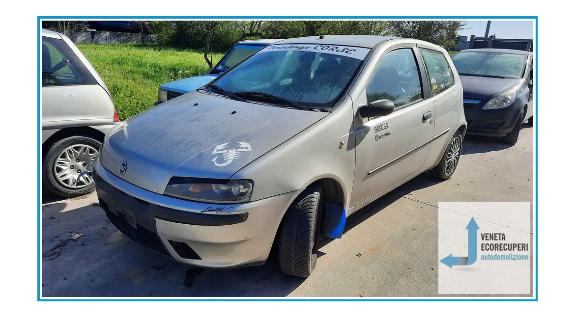 FIAT PUNTO 1N/1P del 2001 parti usate e ricambi - Tipo Motore 188A4000