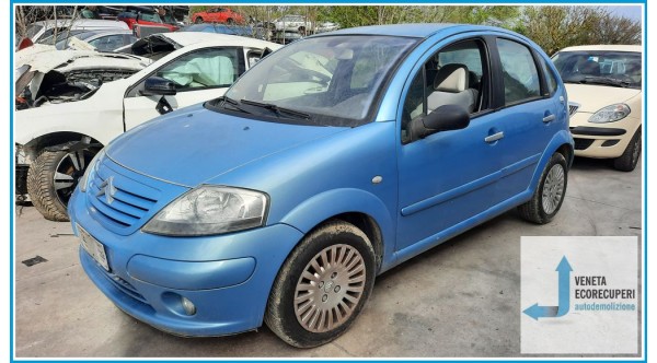 CITROEN C3 1a Serie  del 2003 parti usate e ricambi - Tipo Motore 8HX