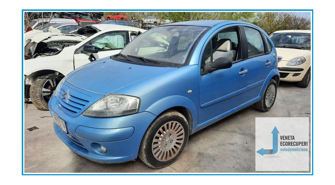 CITROEN C3 1a Serie  del 2003 parti usate e ricambi - Tipo Motore 8HX