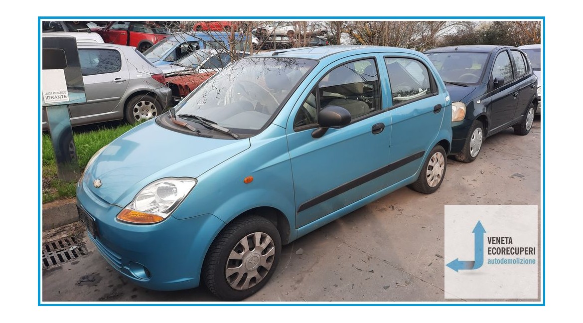 CHEVROLET (DAEWOO) MATIZ M200 del 2006 parti usate e ricambi - Tipo Motore A08S3