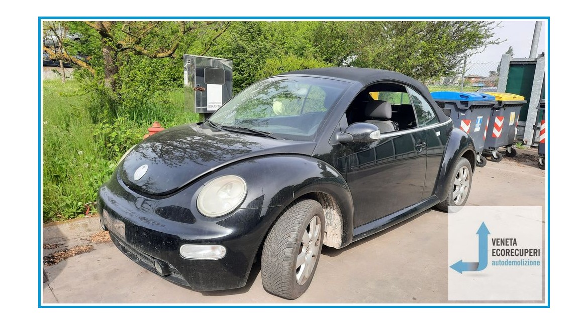VOLKSWAGEN NEW BEETLE CABRIO 1Y dal 02/1999 al 2011 1Y del 2005 parti usate e ricambi - Tipo Motore AXR