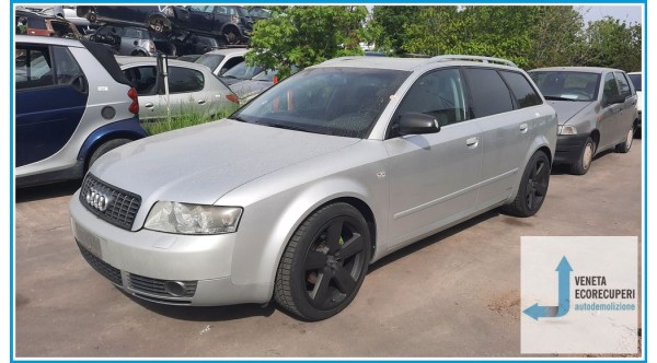 AUDI A4 8E del 2003 parti usate e ricambi - Tipo Motore AVF