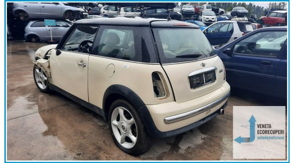 MINI MINI R50/R53 del 2002 parti usate e ricambi - Tipo Motore W10B16A