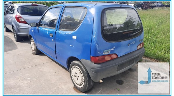 FIAT SEICENTO 1E del 2000 parti usate e ricambi - Tipo Motore 187A1000