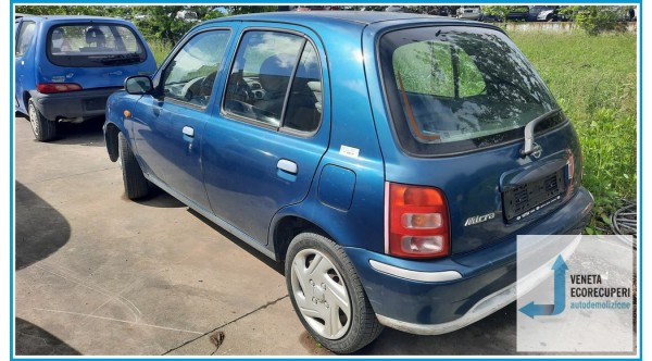 NISSAN MICRA K11E del 2002 parti usate e ricambi - Tipo Motore CG10