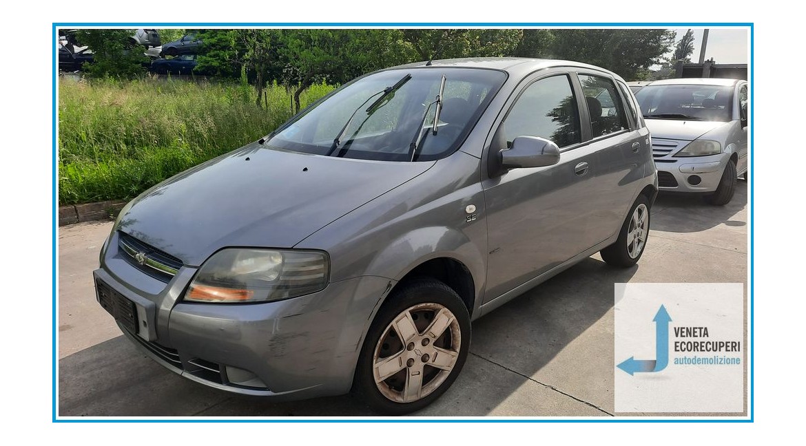 CHEVROLET (DAEWOO) KALOS T200 del 2008 parti usate e ricambi - Tipo Motore B12S1