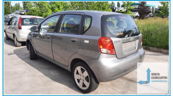 CHEVROLET (DAEWOO) KALOS T200 del 2008 parti usate e ricambi - Tipo Motore B12S1