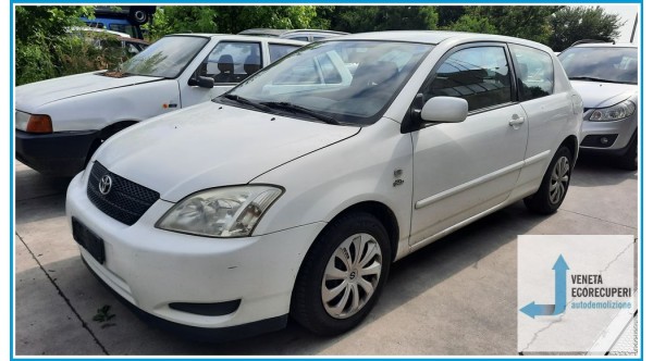 TOYOTA COROLLA 5p  del 2002 parti usate e ricambi - Tipo Motore 1CDFTV