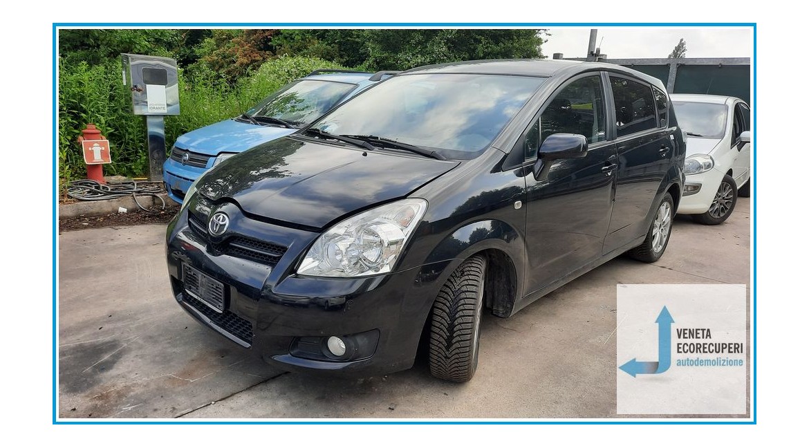 TOYOTA COROLLA VERSO  del 2009 parti usate e ricambi - Tipo Motore 2ADFTV