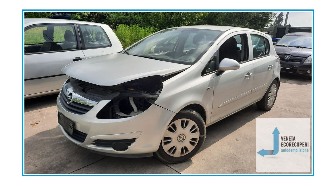OPEL CORSA S07 del 2007 parti usate e ricambi - Tipo Motore Z12XEP