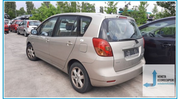 TOYOTA COROLLA 5p  del 2002 parti usate e ricambi - Tipo Motore 3ZZFE