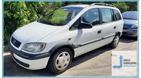 OPEL ZAFIRA T98 del 2000 parti usate e ricambi - Tipo Motore X20DTL