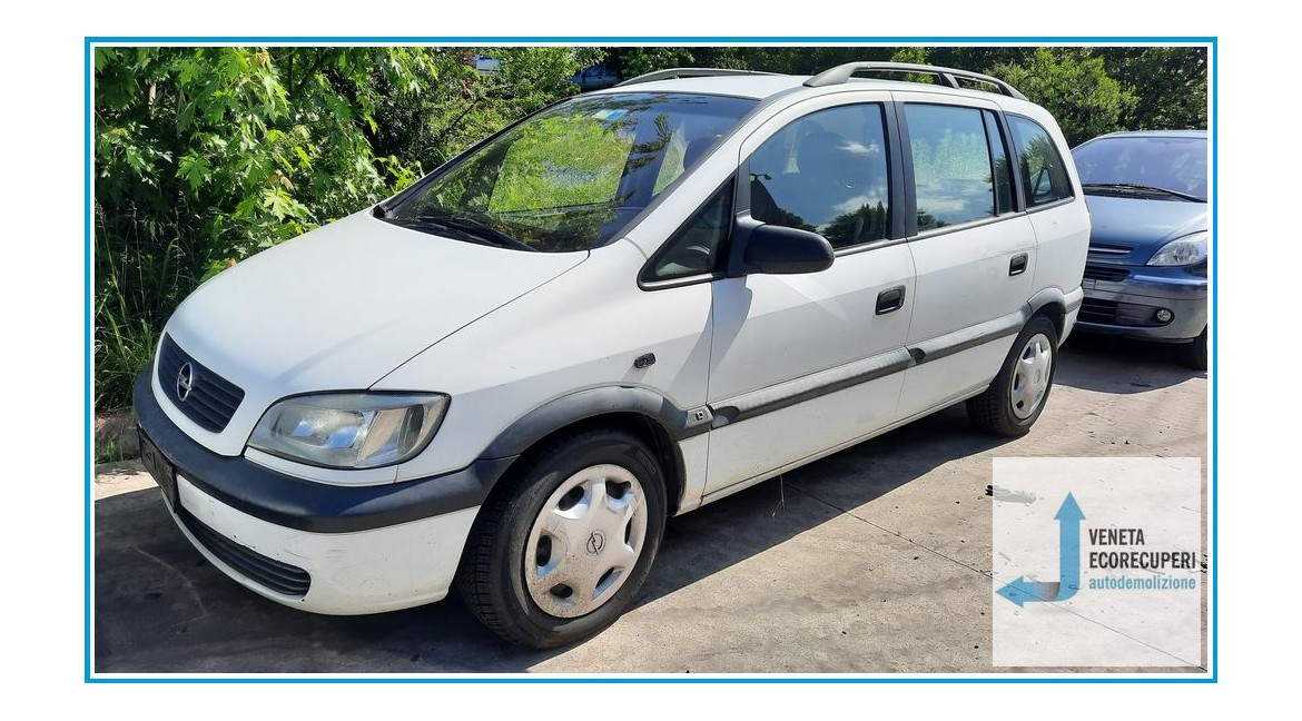 OPEL ZAFIRA T98 del 2000 parti usate e ricambi - Tipo Motore X20DTL