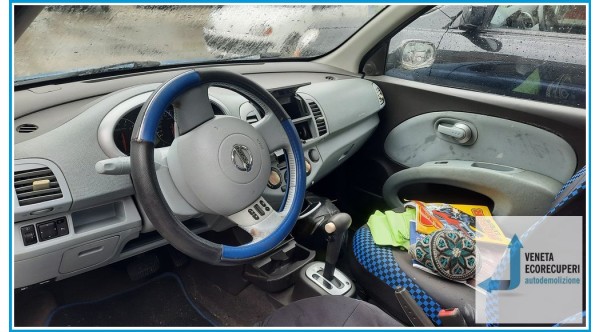NISSAN MICRA K12E del 2007 parti usate e ricambi - Tipo Motore CR12