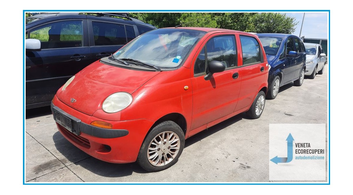 CHEVROLET (DAEWOO) MATIZ M100 del 1999 parti usate e ricambi - Tipo Motore F8CV