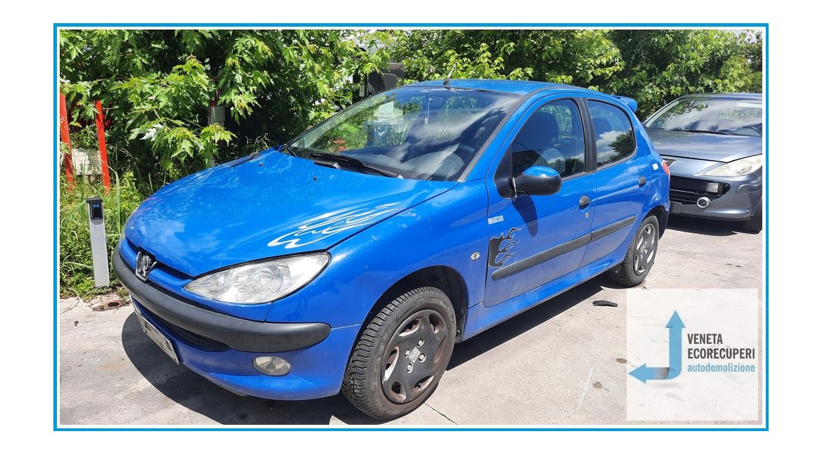 PEUGEOT 206  del 1999 parti usate e ricambi - Tipo Motore WJZ