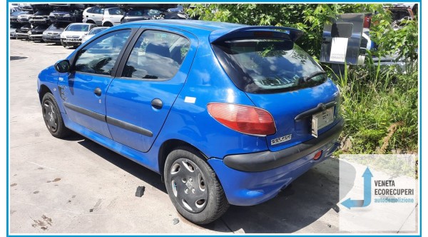 PEUGEOT 206  del 1999 parti usate e ricambi - Tipo Motore WJZ
