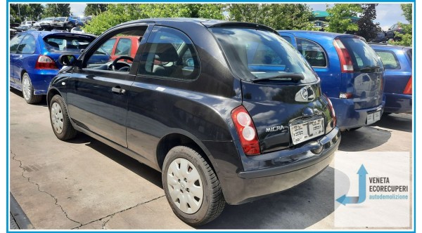 NISSAN MICRA K12E del 2006 parti usate e ricambi - Tipo Motore CR12