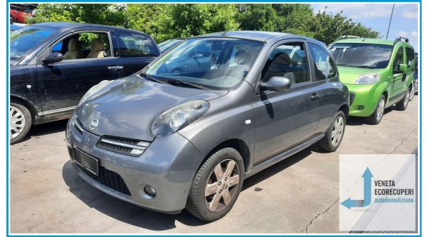 NISSAN MICRA K12E del 2006 parti usate e ricambi - Tipo Motore CR12