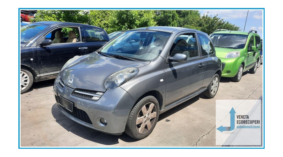 NISSAN MICRA K12E del 2006 parti usate e ricambi - Tipo Motore CR12