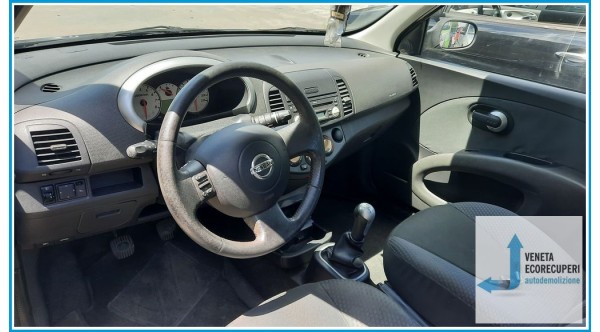 NISSAN MICRA K12E del 2006 parti usate e ricambi - Tipo Motore CR12