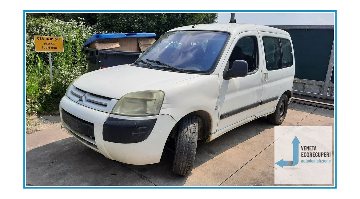 CITROEN BERLINGO  del 2003 parti usate e ricambi - Tipo Motore RHY