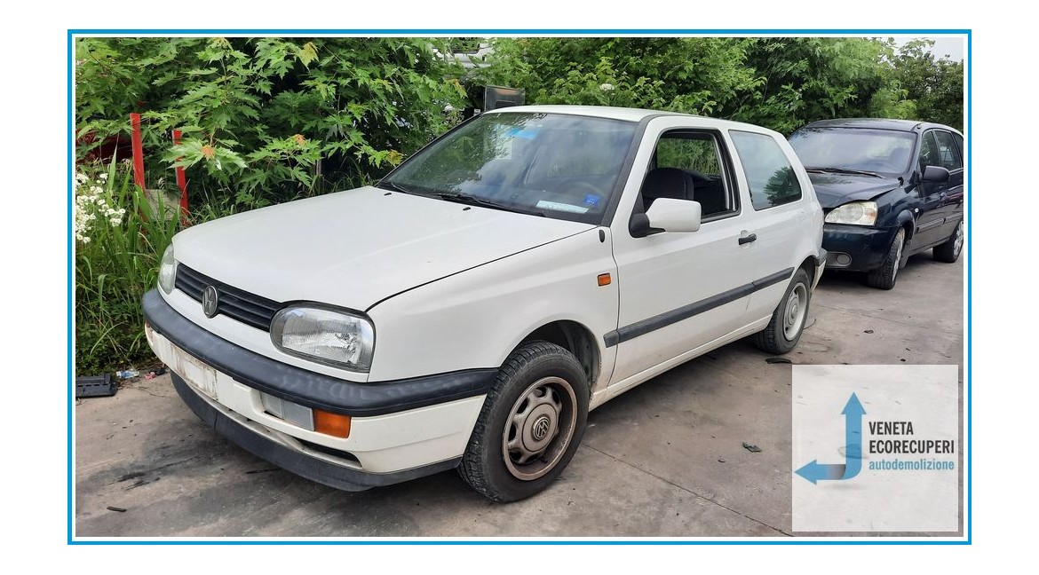 VOLKSWAGEN GOLF 1H del 1994 parti usate e ricambi - Tipo Motore ABD