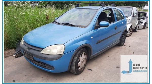 OPEL CORSA X01 del 2001 parti usate e ricambi - Tipo Motore Z12XE