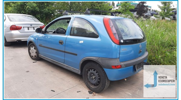 OPEL CORSA X01 del 2001 parti usate e ricambi - Tipo Motore Z12XE