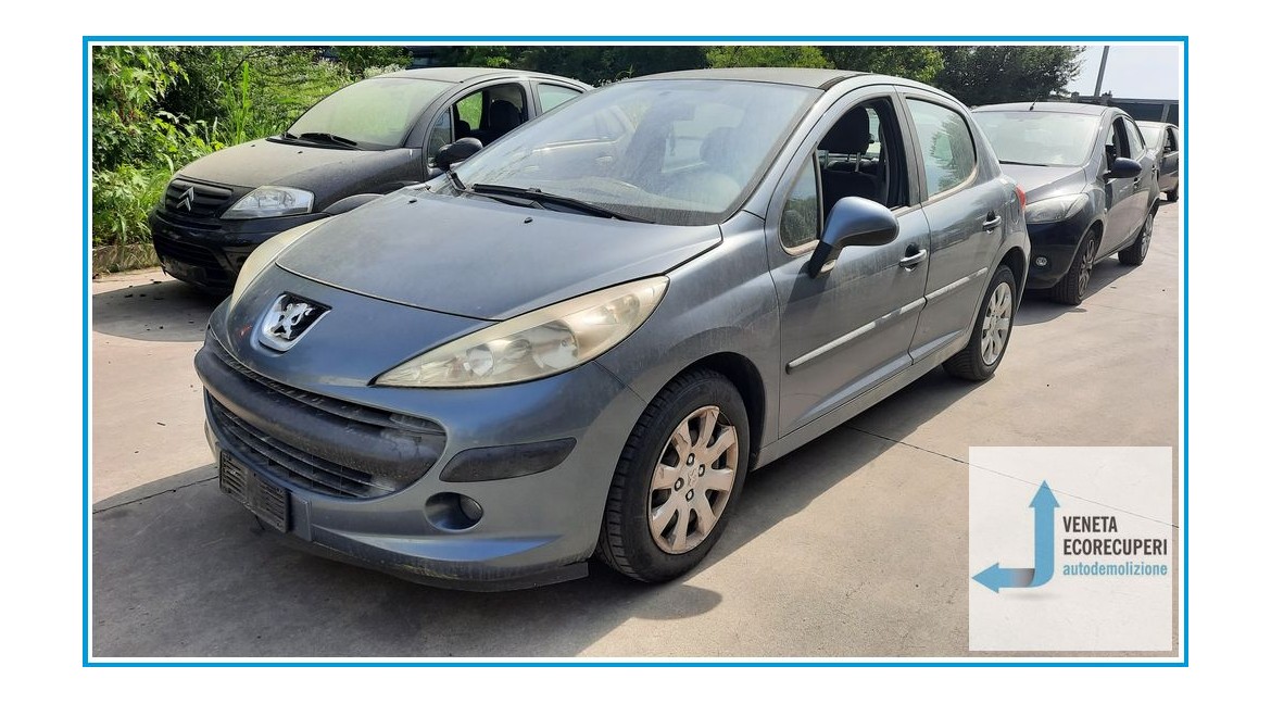 PEUGEOT 207  del 2006 parti usate e ricambi - Tipo Motore KFU