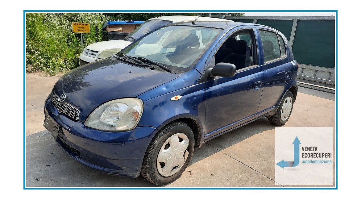 TOYOTA YARIS JPP del 2002 parti usate e ricambi - Tipo Motore 1SZFE