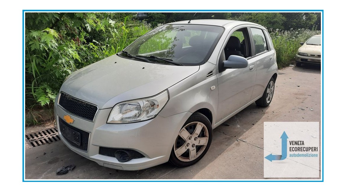 CHEVROLET (DAEWOO) AVEO T250 del 2008 parti usate e ricambi - Tipo Motore B12D1