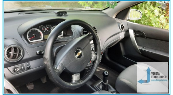 CHEVROLET (DAEWOO) AVEO T250 del 2008 parti usate e ricambi - Tipo Motore B12D1