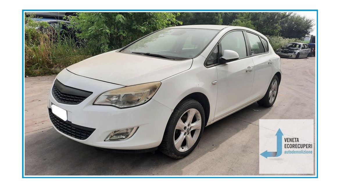 OPEL ASTRA P10 del 2010 parti usate e ricambi - Tipo Motore A13DTE