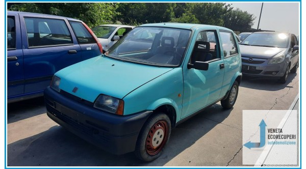 FIAT CINQUECENTO NM del 1998 parti usate e ricambi - Tipo Motore 1170A1046