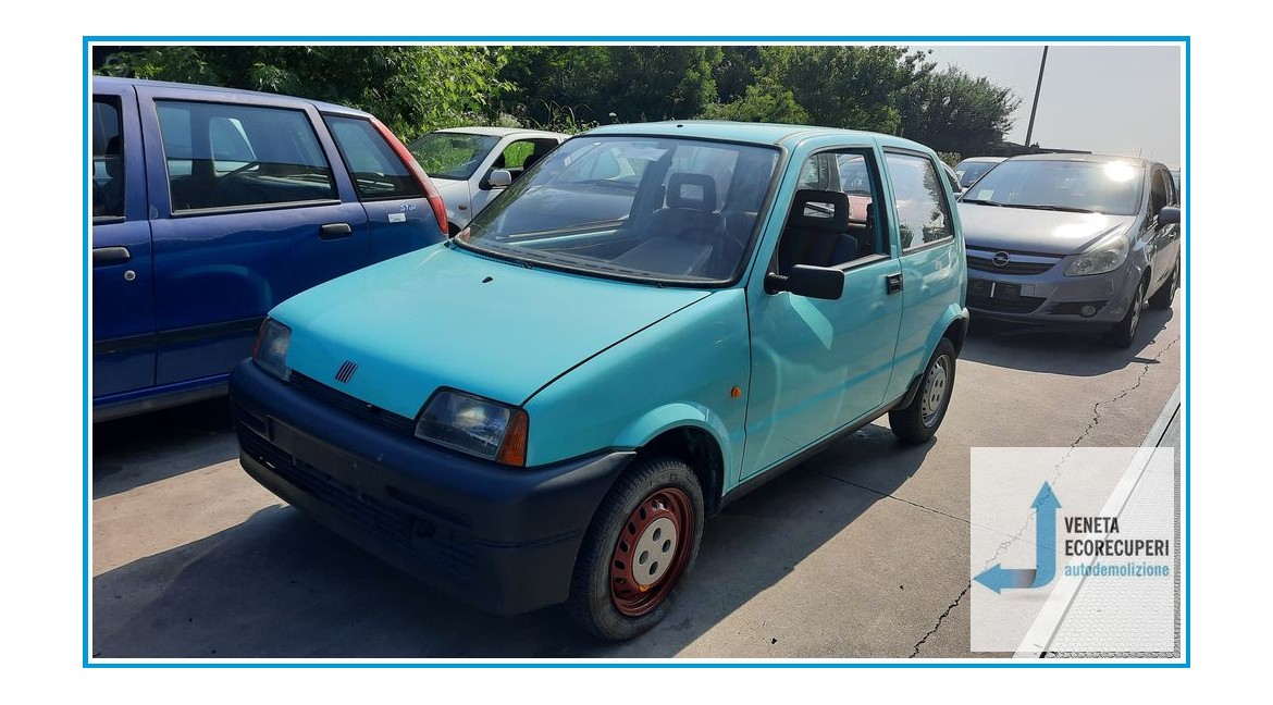 FIAT CINQUECENTO NM del 1998 parti usate e ricambi - Tipo Motore 1170A1046
