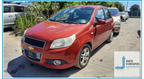 CHEVROLET (DAEWOO) AVEO T250 del 2009 parti usate e ricambi - Tipo Motore B12D1