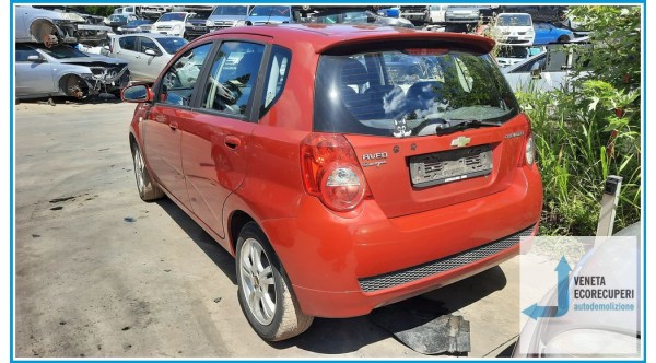 CHEVROLET (DAEWOO) AVEO T250 del 2009 parti usate e ricambi - Tipo Motore B12D1