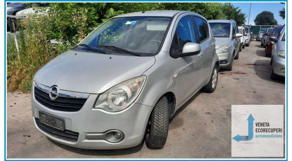 OPEL AGILA H08 del 2009 parti usate e ricambi - Tipo Motore K12B