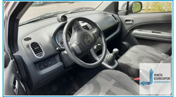 OPEL AGILA H08 del 2009 parti usate e ricambi - Tipo Motore K12B